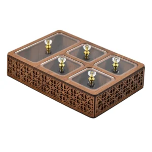 جعبه پذیرایی پنج خانه