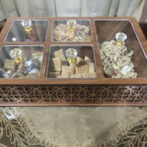 جعبه پذیرایی پنج خانه